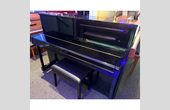 Yamaha Polished Ebony LX-110 TP-E Upright Piano, Used - All Inclusive Premium Package (SN:J1647588) - Image 5